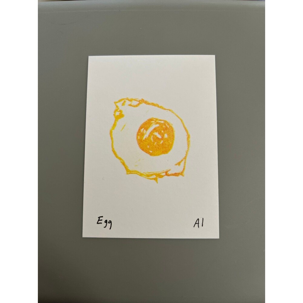 Anastasia Inciardi Mini Print - Egg